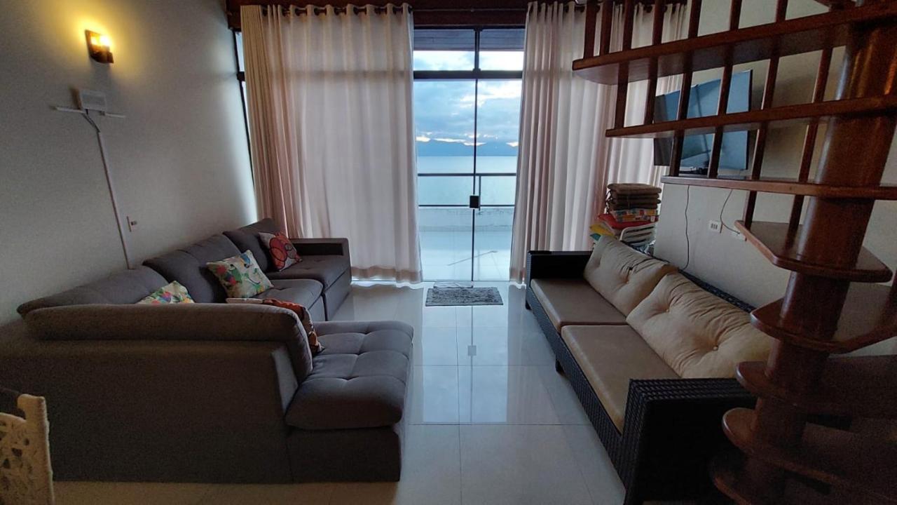 Linda Cobertura Duplex, Pe Na Areia,Vista Linda. Leilighet Caraguatatuba Eksteriør bilde