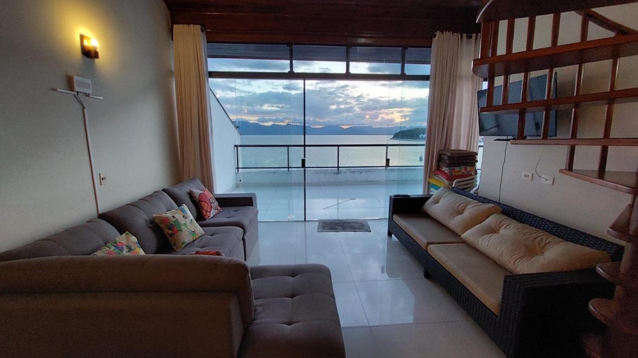 Linda Cobertura Duplex, Pe Na Areia,Vista Linda. Leilighet Caraguatatuba Eksteriør bilde