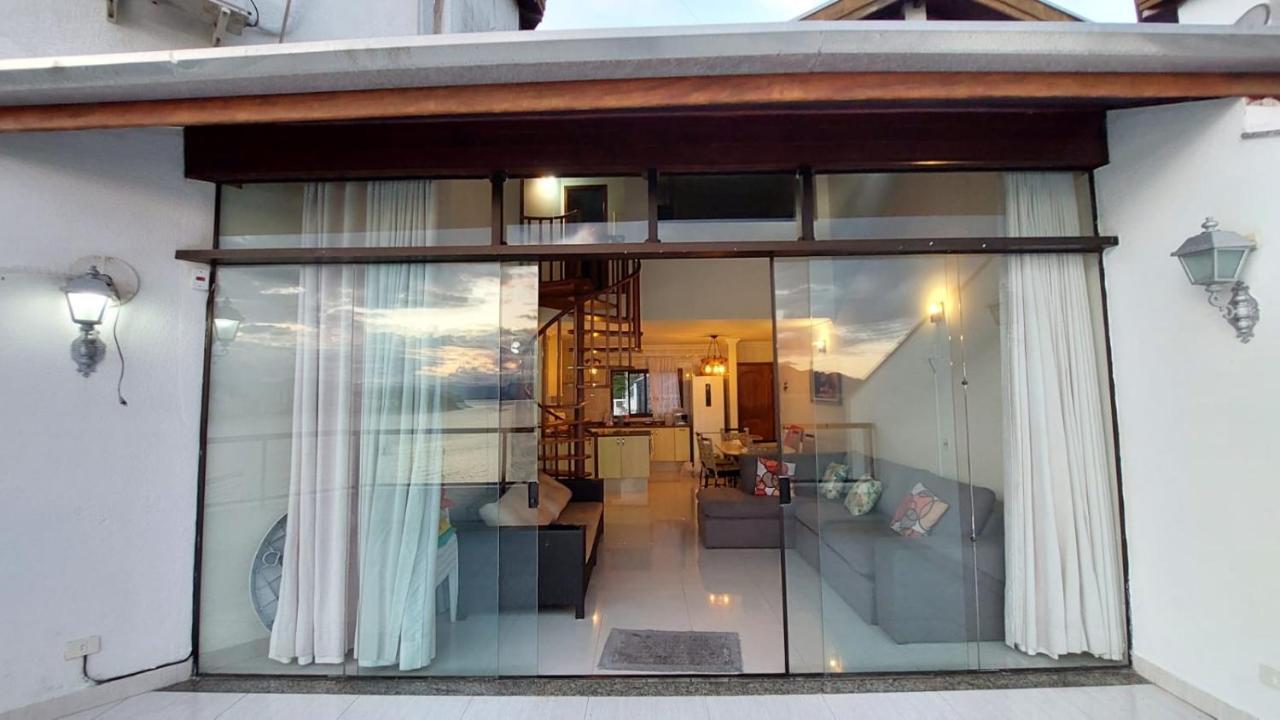 Linda Cobertura Duplex, Pe Na Areia,Vista Linda. Leilighet Caraguatatuba Eksteriør bilde